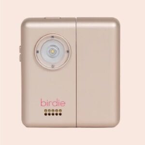 Birdie Compact Personal Alarm & Flashlight - Metallic Rose Color